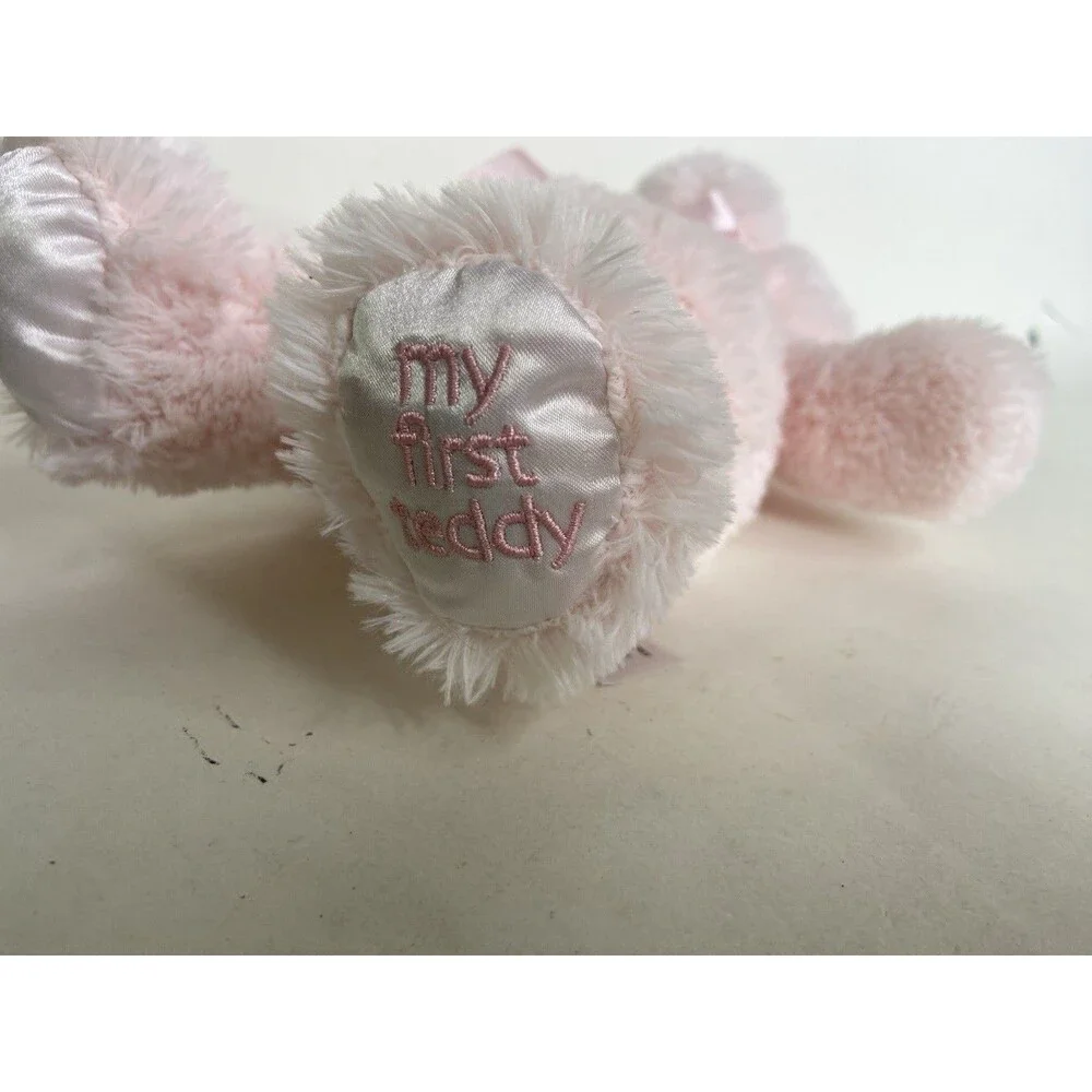 GUND Baby My First Teddy Bear Stuffed Plush Toy Soft Pink Gift NEW